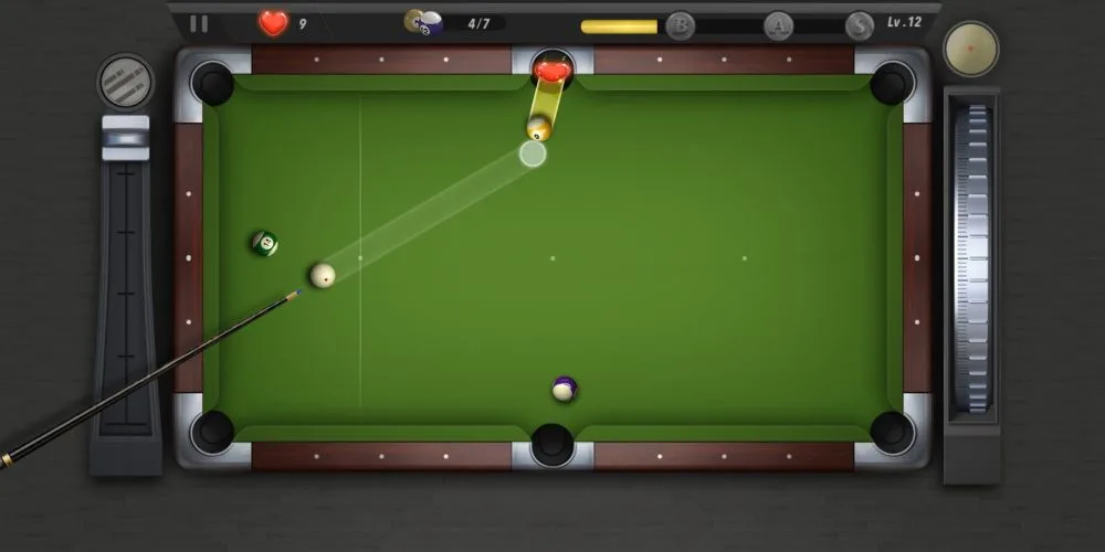 pooking billiards city calling shot