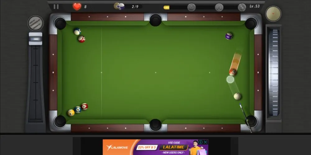 pooking billiards city power