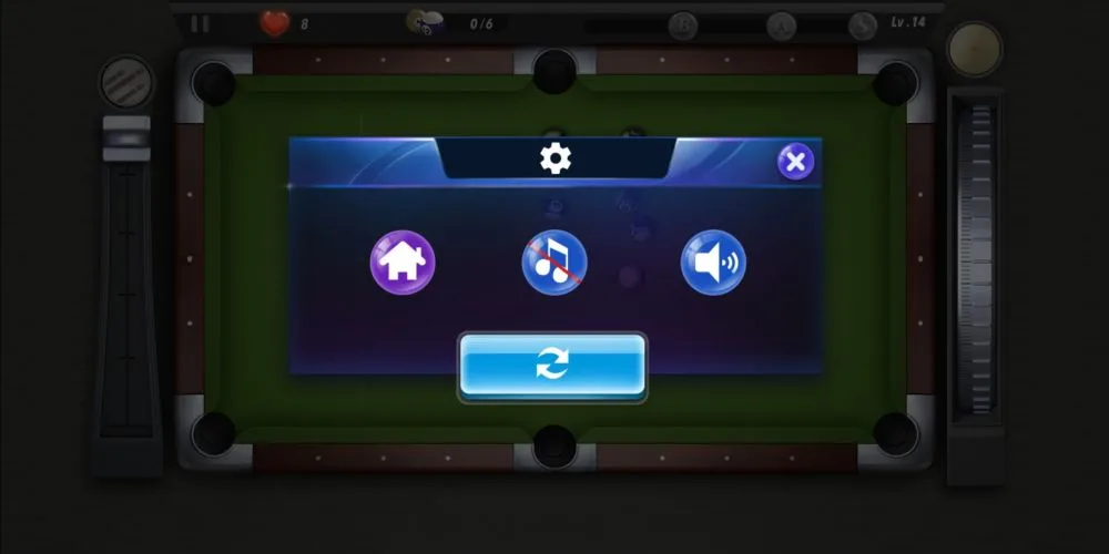 pooking billiards city settings
