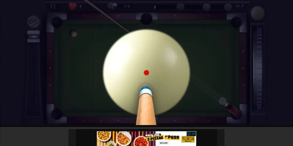 pooking billiards city spin