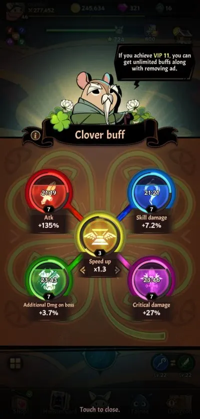 tailed demon slayer four-leaf clover