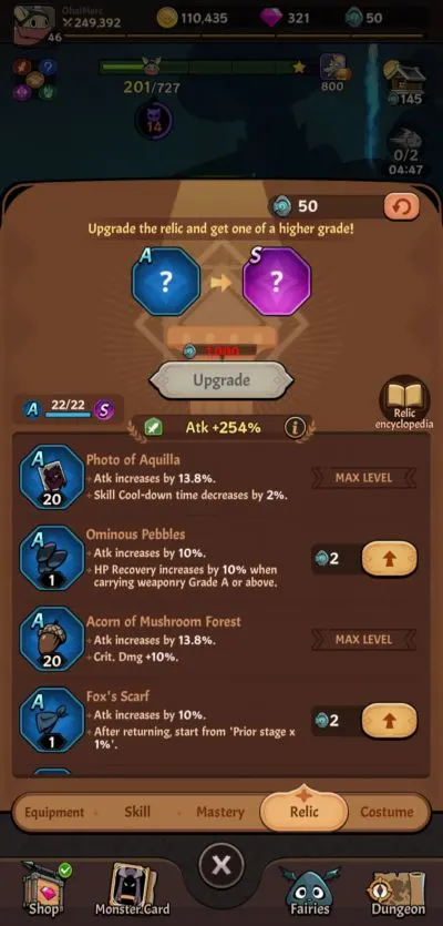 tailed demon slayer relics