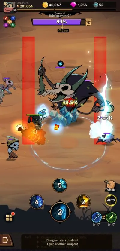 tailed demon slayer tower of reinforcement