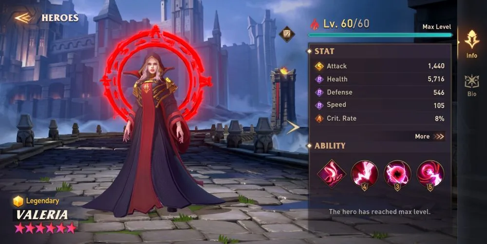 valeria awaken chaos era