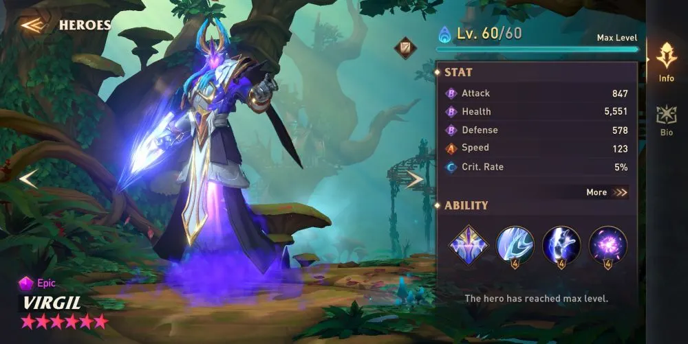 virgil awaken chaos era