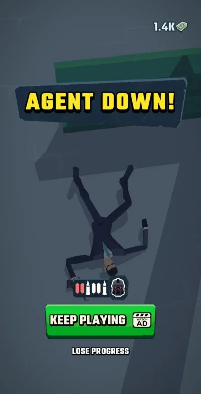 agent action agent down