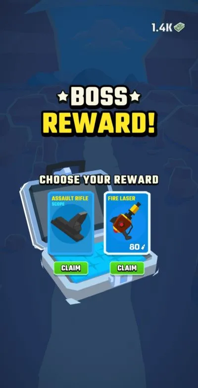 agent action boss reward