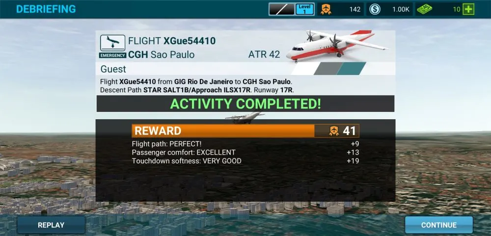 airline commander reward