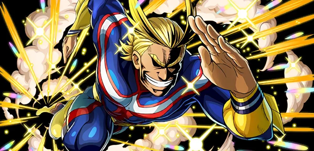 all might symbol of peace my hero ultra impact