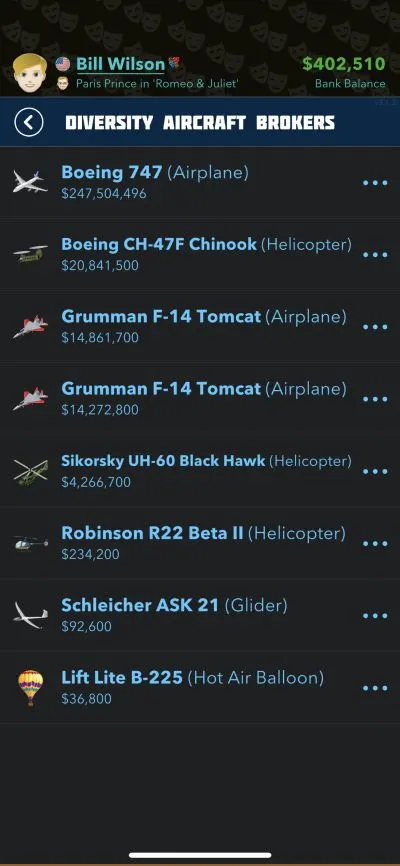 bitlife aircraft