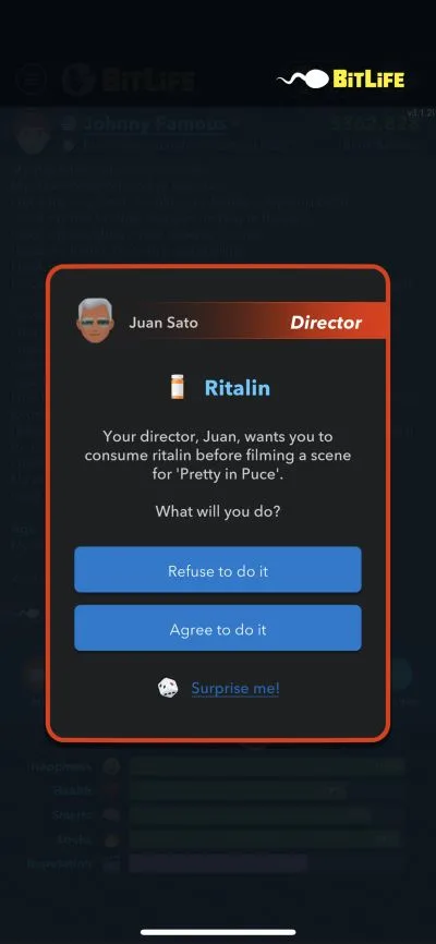 bitlife ritalin