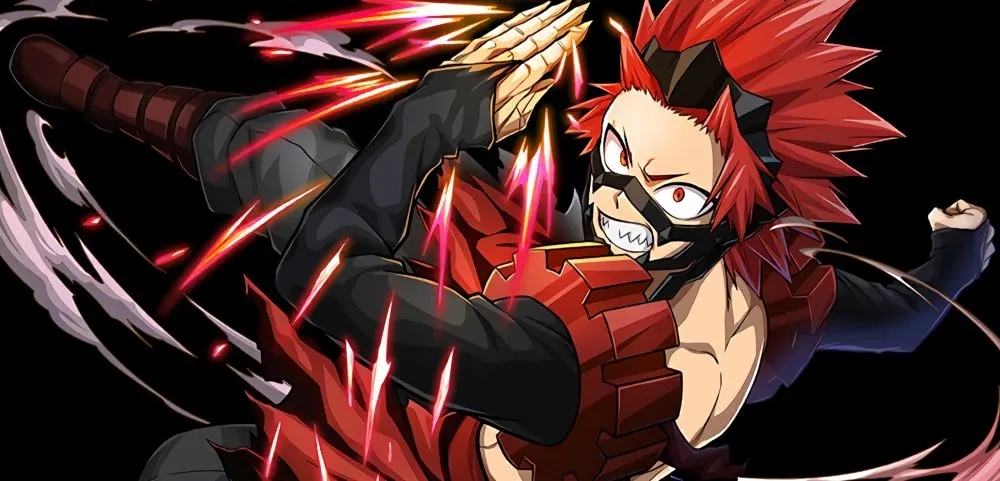 eijiro kirishima persistence my hero ultra impact