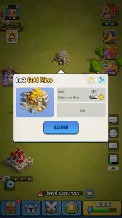 kingdom guard gold mine
