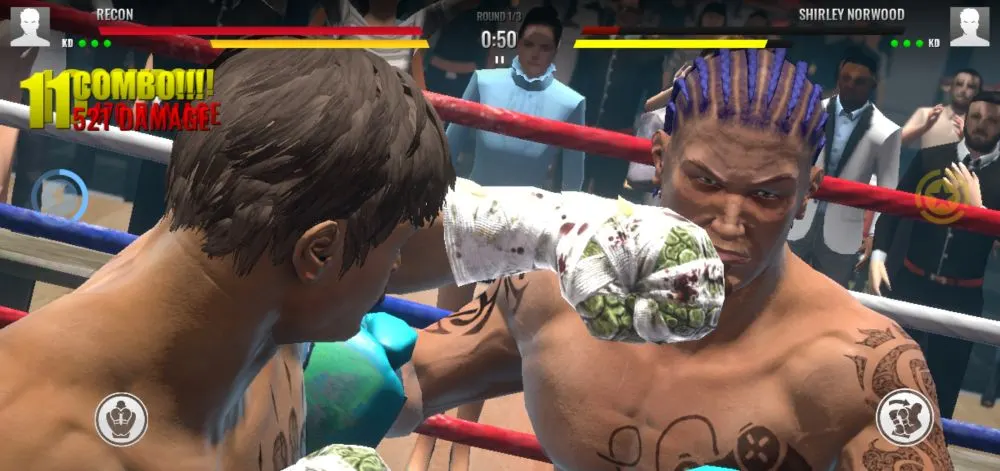 real boxing 2 combo