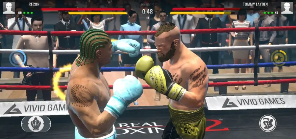 real boxing 2 haymaker deliver