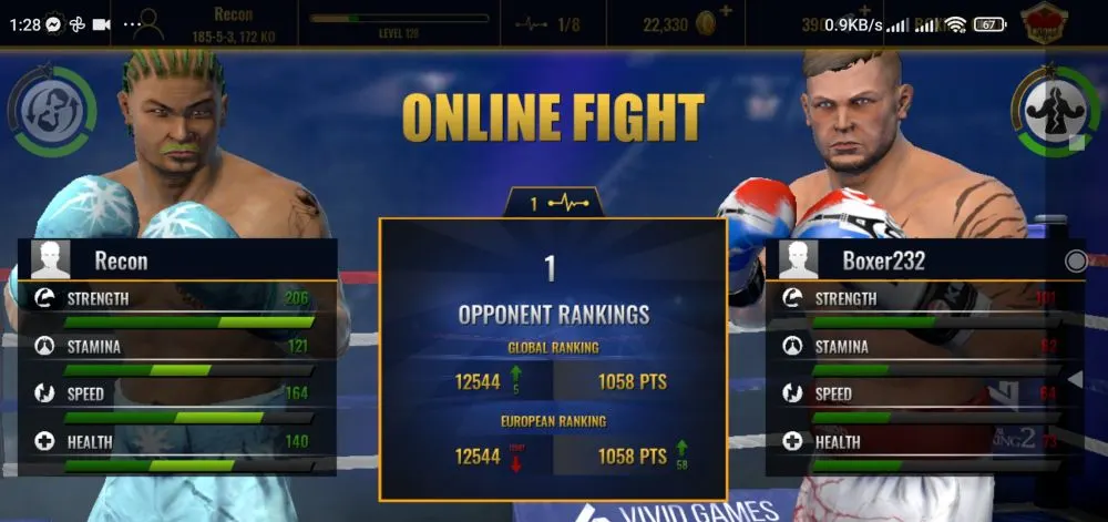 real boxing 2 online fight timestamp