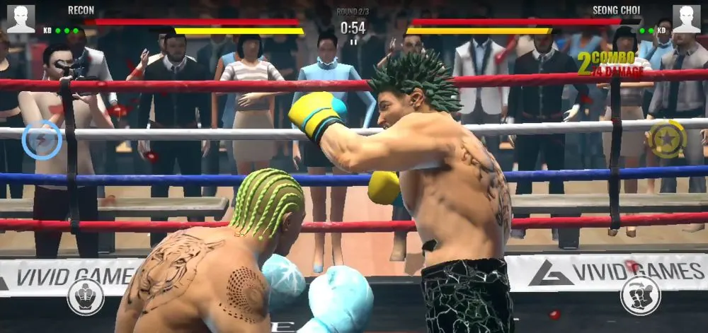 real boxing 2 weave to evade