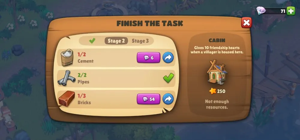 sunrise village construction screen