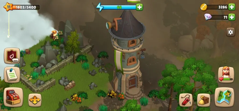 sunrise village explore tower