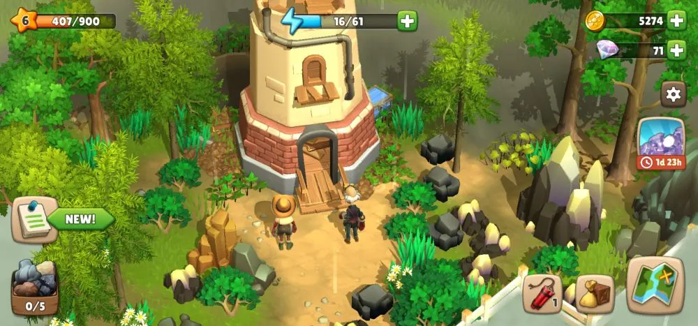 sunrise village quest tower