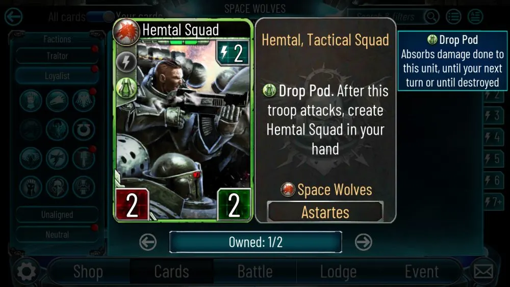 the horus heresy legions tcg hemtal