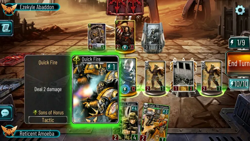 the horus heresy legions tcg tactic