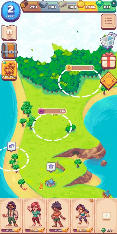 tinker island 2 resources