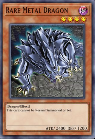 yu-gi-oh! master duel rare metal dragon
