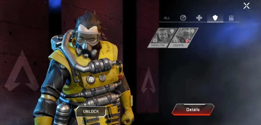 apex legends mobile caustic