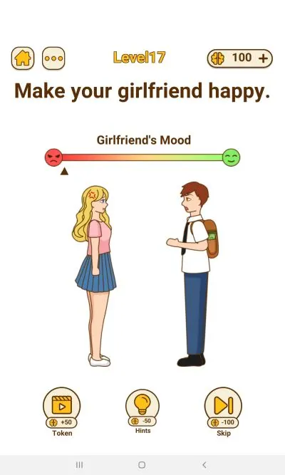 brain rush level 17 answer