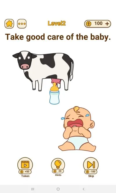 brain rush level 2 answer