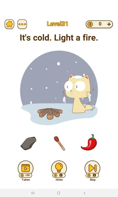 brain rush level 31 answer