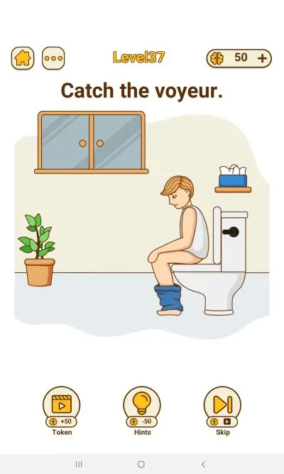 brain rush level 37 answer