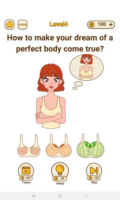 brain rush level 4 answer