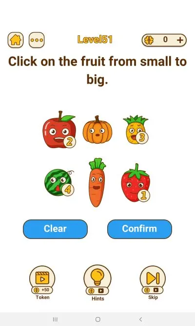 brain rush level 51 answer