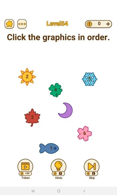 brain rush level 54 answer