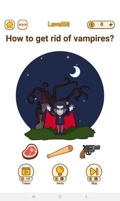 brain rush level 58 answer