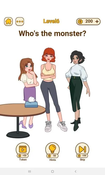 brain rush level 6 answer