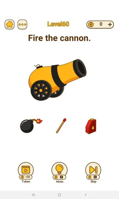 brain rush level 60 answer