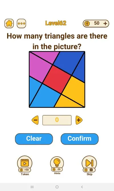 brain rush level 62 answer