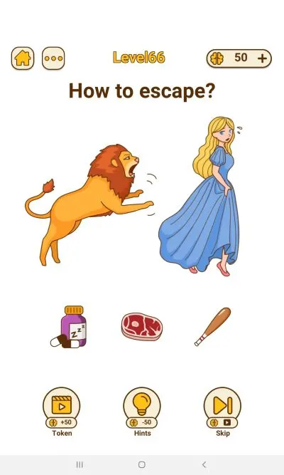 brain rush level 66 answer