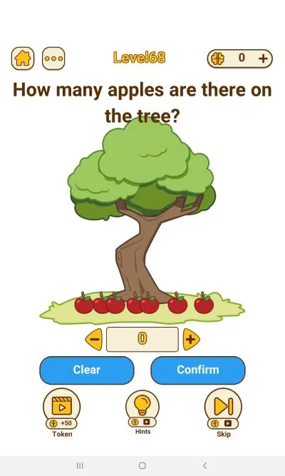 brain rush level 68 answer