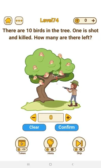 brain rush level 74 answer