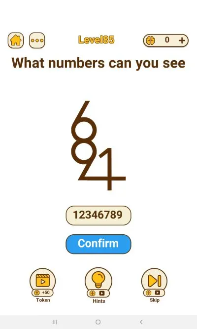 brain rush level 85 answer