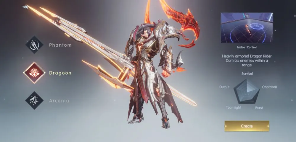 chronicle of infinity dragoon