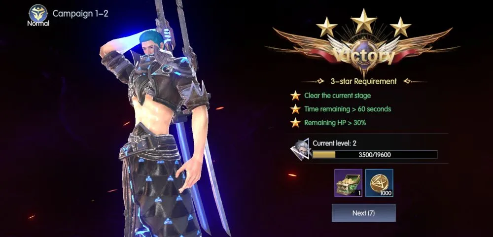 chronicle of infinity victory