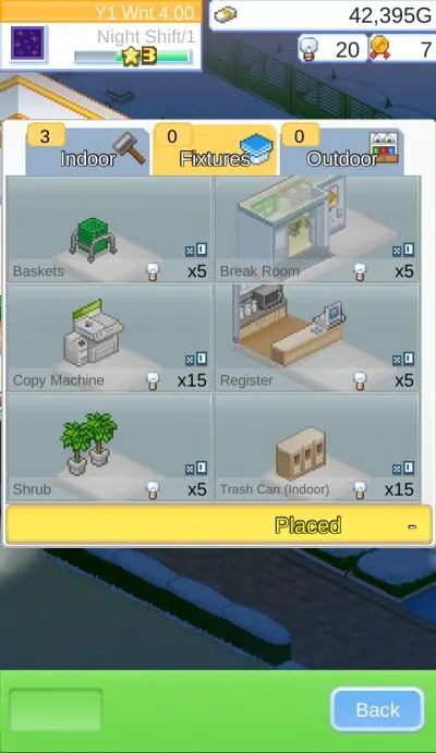 convenience stories fixture