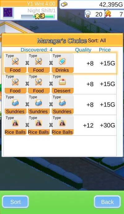 convenience stories manager's choice