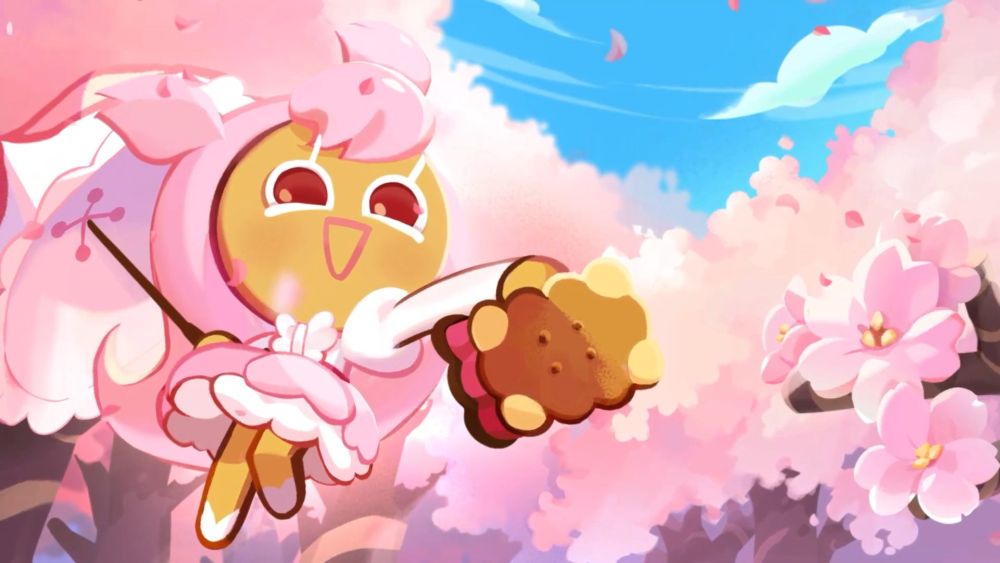 cherry blossom cookie cookie run kingdom