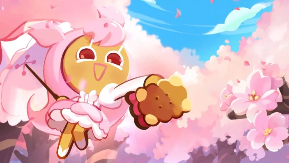 cherry blossom cookie cookie run kingdom